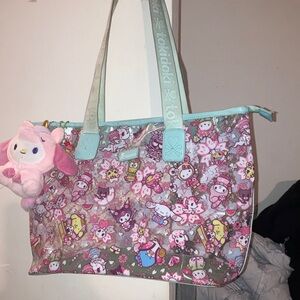 Tokidoki Pastel Character Tote Bag